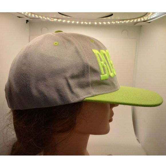 MU:KA Boston  Baseball Cap wide bill flat brim thick embroidery - Picture 3 of 10